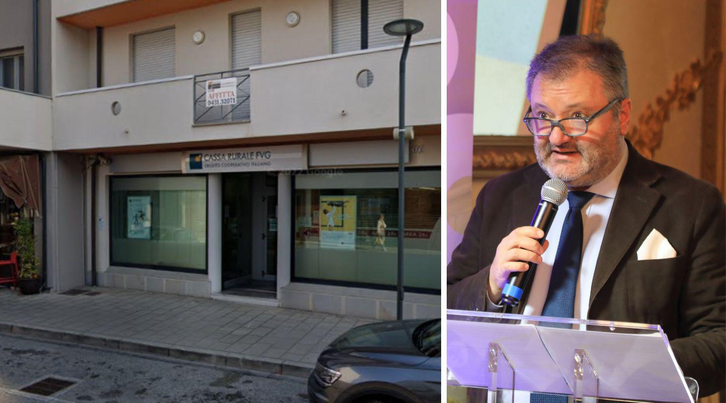 Copertina per Cervignano, la Cassa Rurale Fvg cambia sede dopo 14 anni